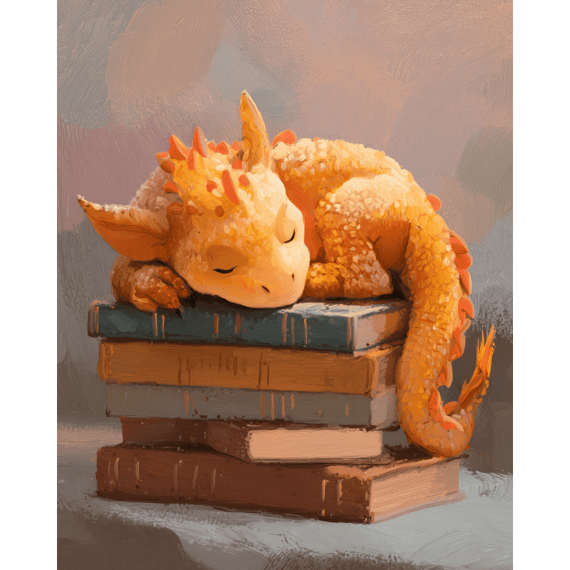 Guardian of wisdom | Paint by Number