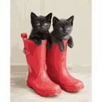 Pair of cuteness | Paint by Number