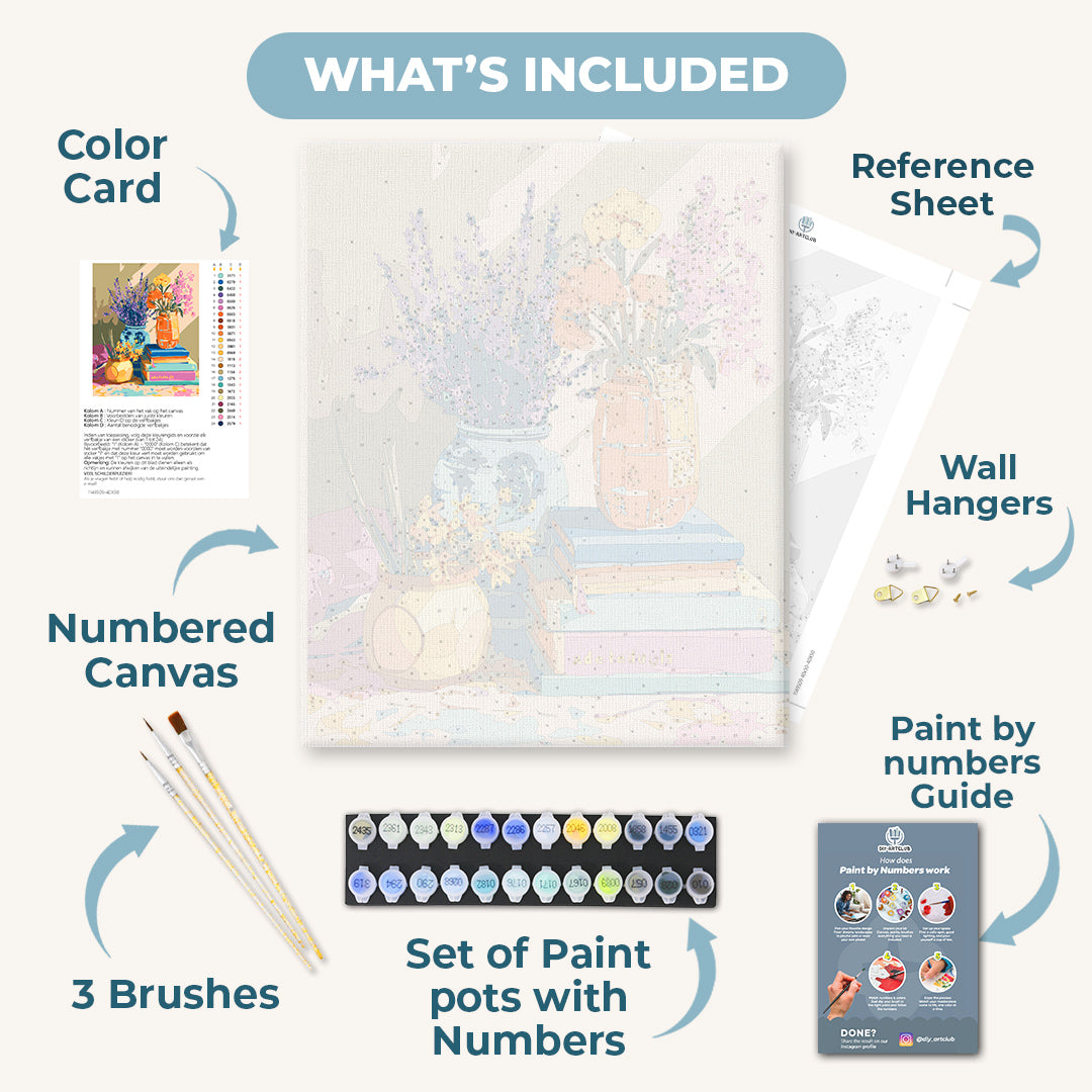 Floral Composition | Paint by Number