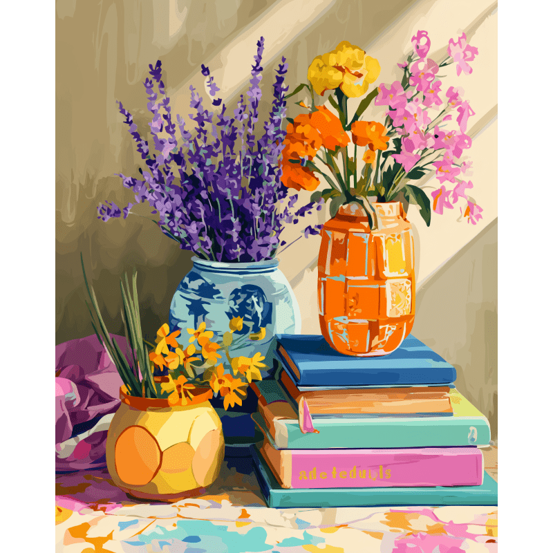 Floral Composition | Paint by Number