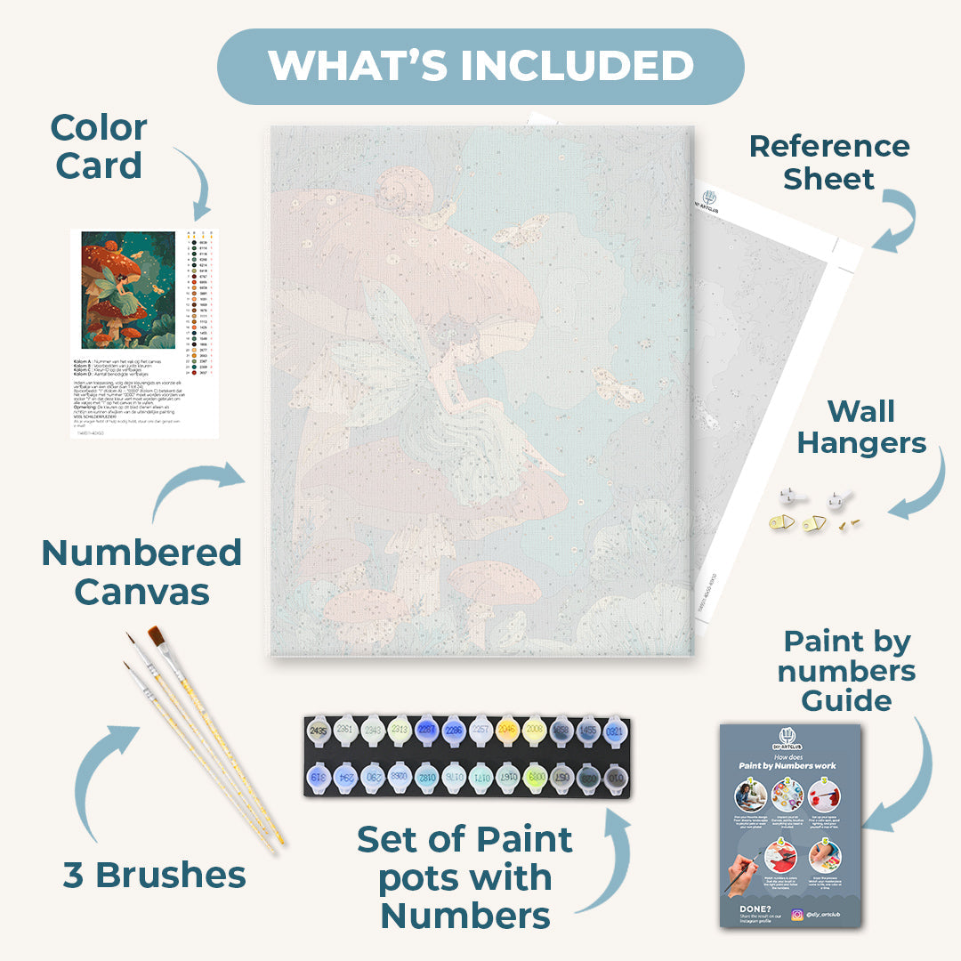 A night time fantasy | Paint by Number