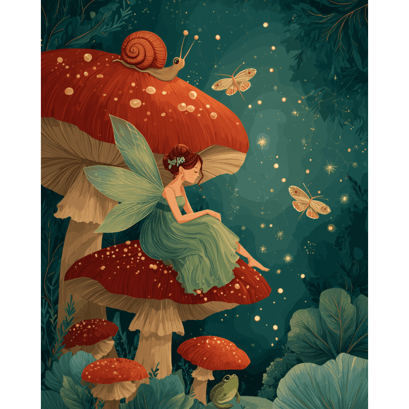 A night time fantasy | Paint by Number