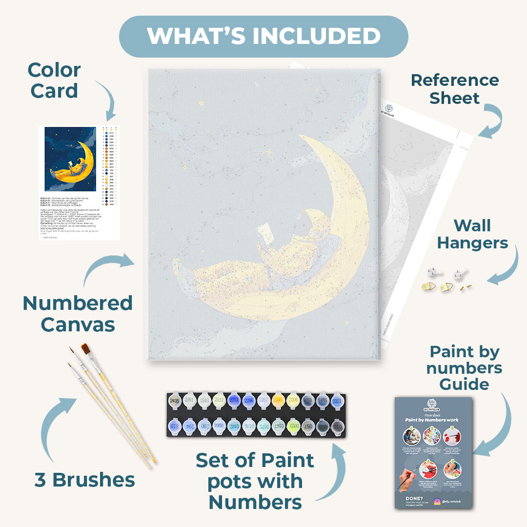 Moonrest | Paint by Number