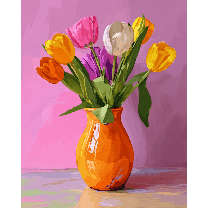 Tulip radiance | Paint by Number
