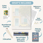 Mediterranean entrance | Paint by Number