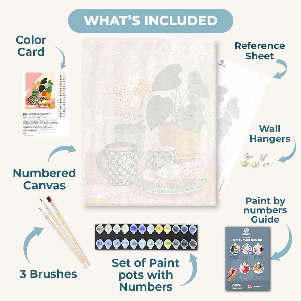 Breakfast table | Paint by Number