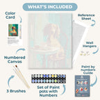 Café dreamer | Paint by Number