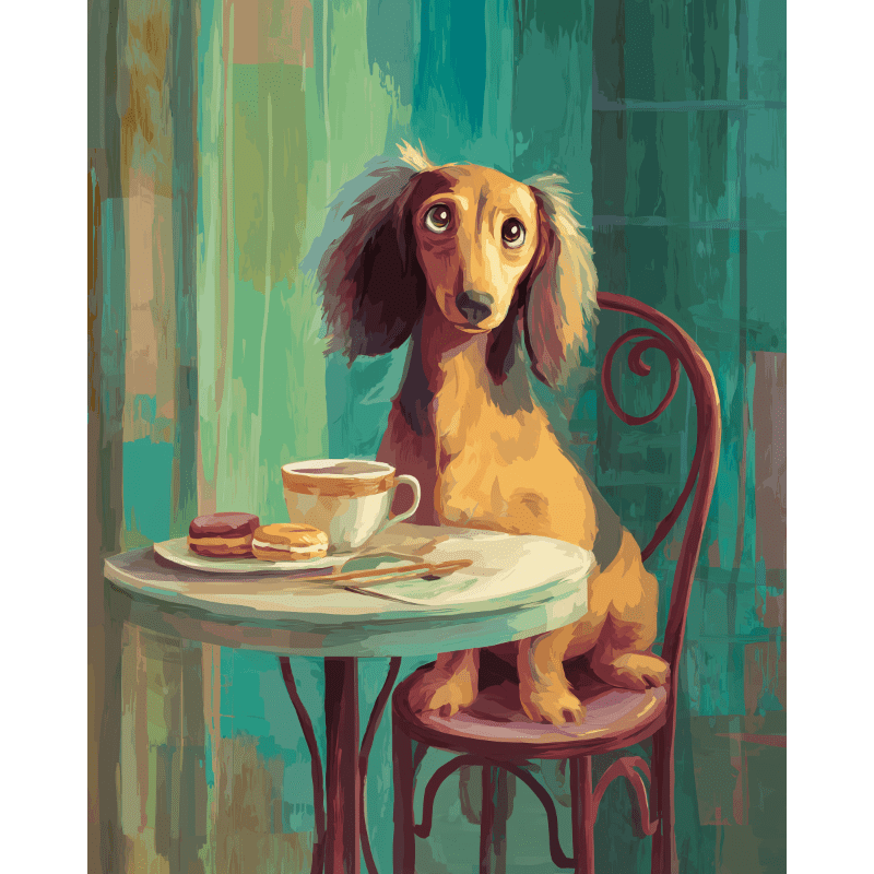 Café dreamer | Paint by Number