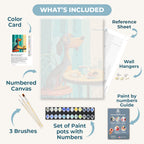 Sip and Sit | Paint by Number