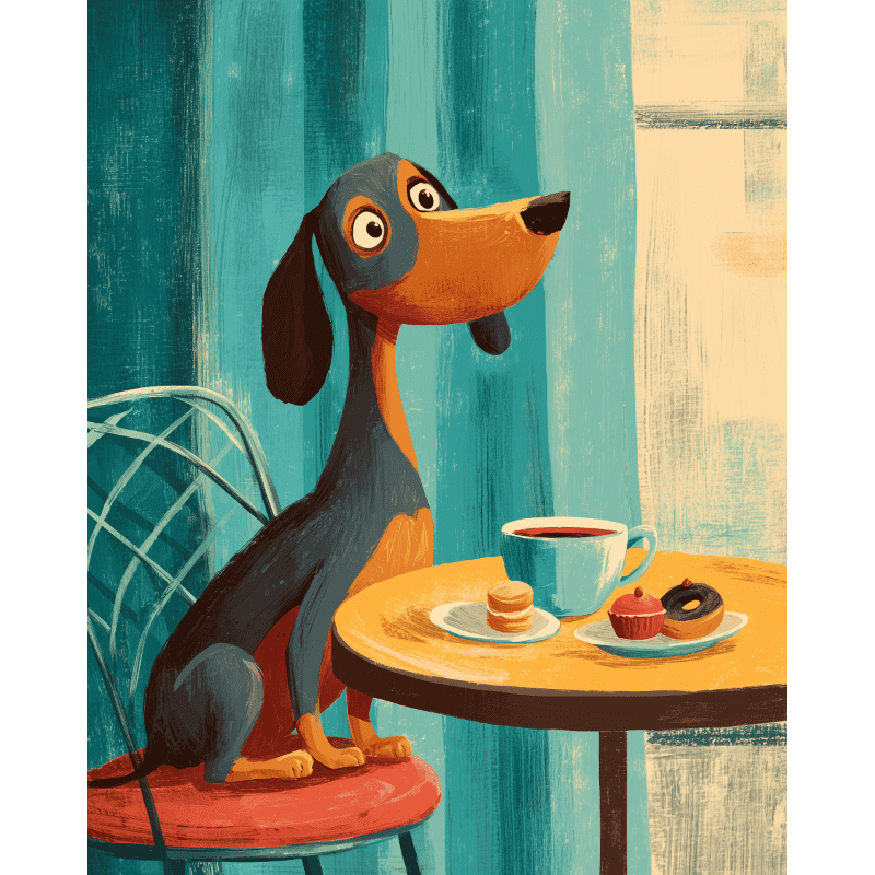 Sip and Sit | Paint by Number