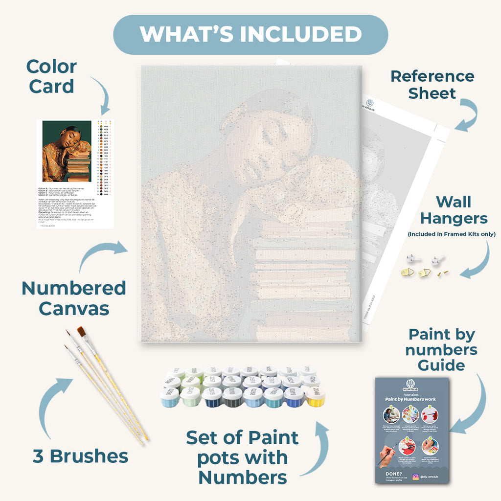 Sleepy stories | Paint by Number