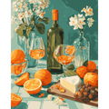 Golden slices | Paint by Number