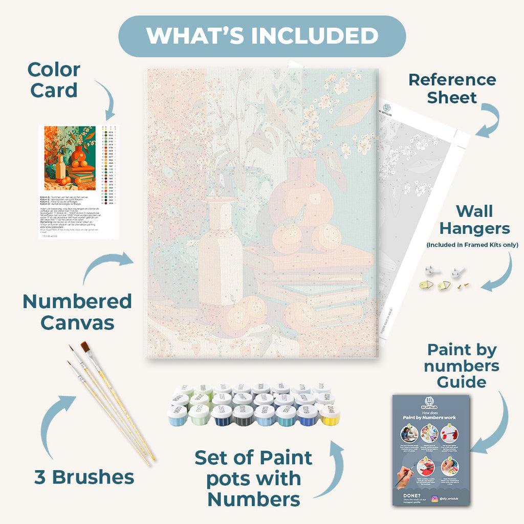 Vivid still life | Paint by Number