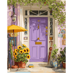 Purple door | Paint by Number