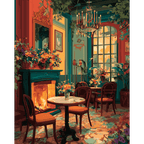 Art Deco salon | Paint by Number