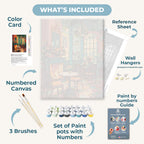 Art Deco salon | Paint by Number