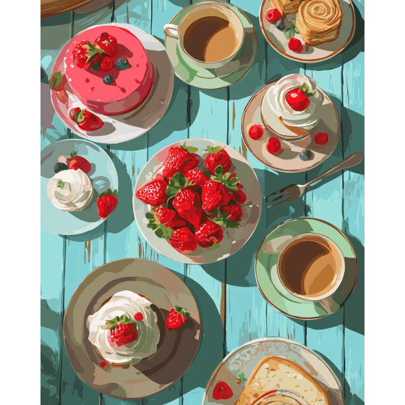 Dream of sweet tooth | Paint by Number