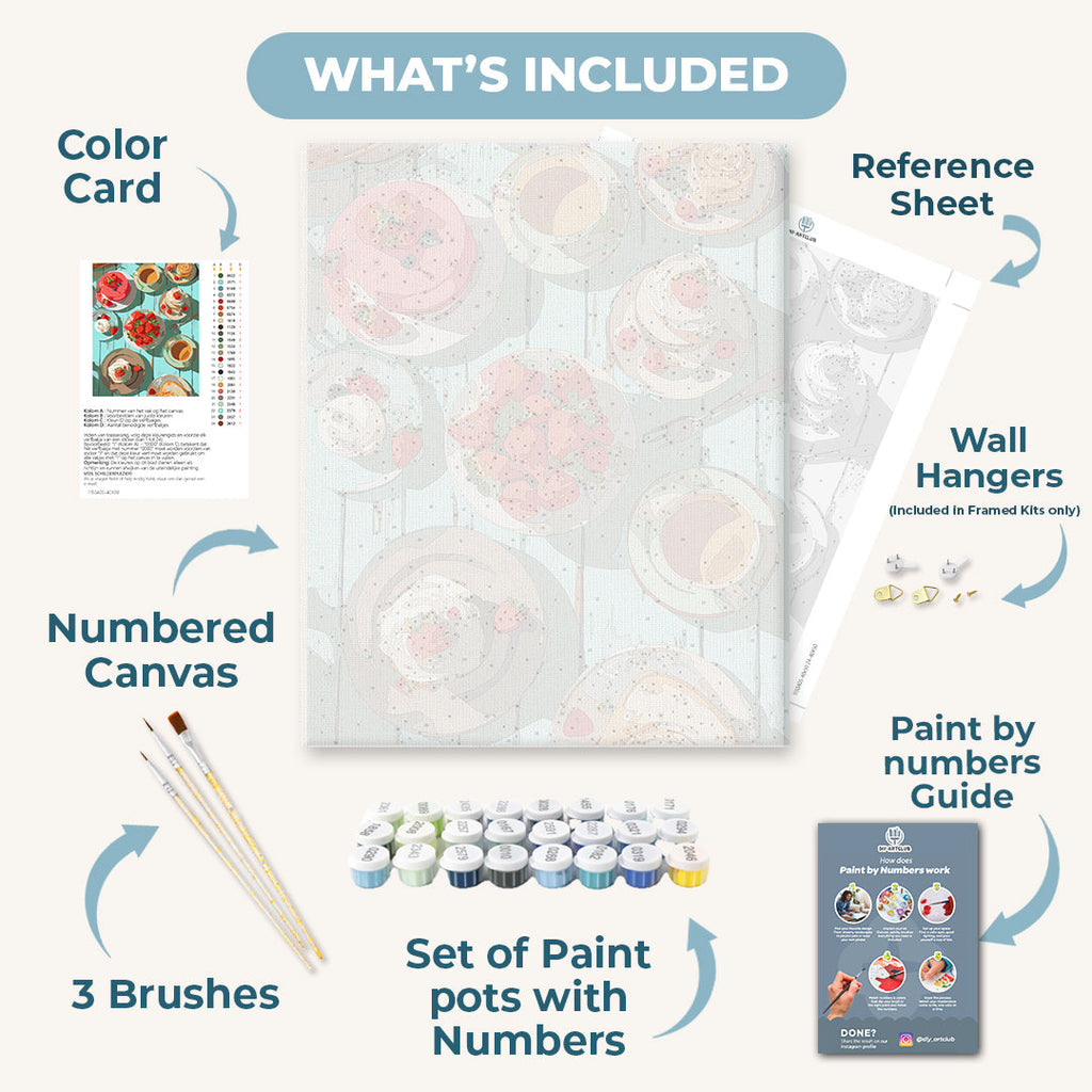 Dream of sweet tooth | Paint by Number