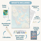 Koi pond | Paint by Number