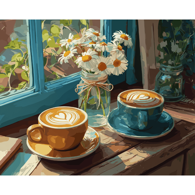 Village nostalgia | Paint by Number