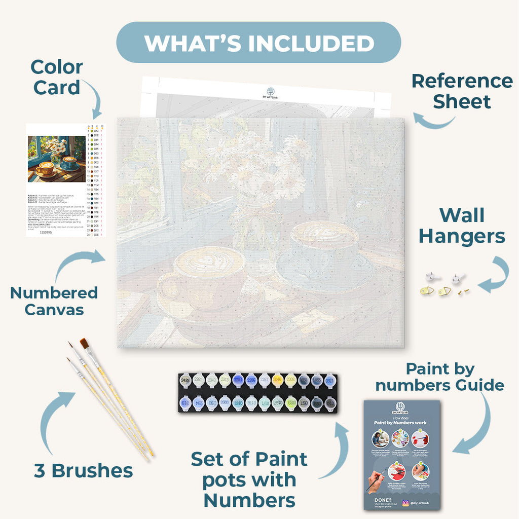 Village nostalgia | Paint by Number