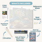 Village nostalgia | Paint by Number