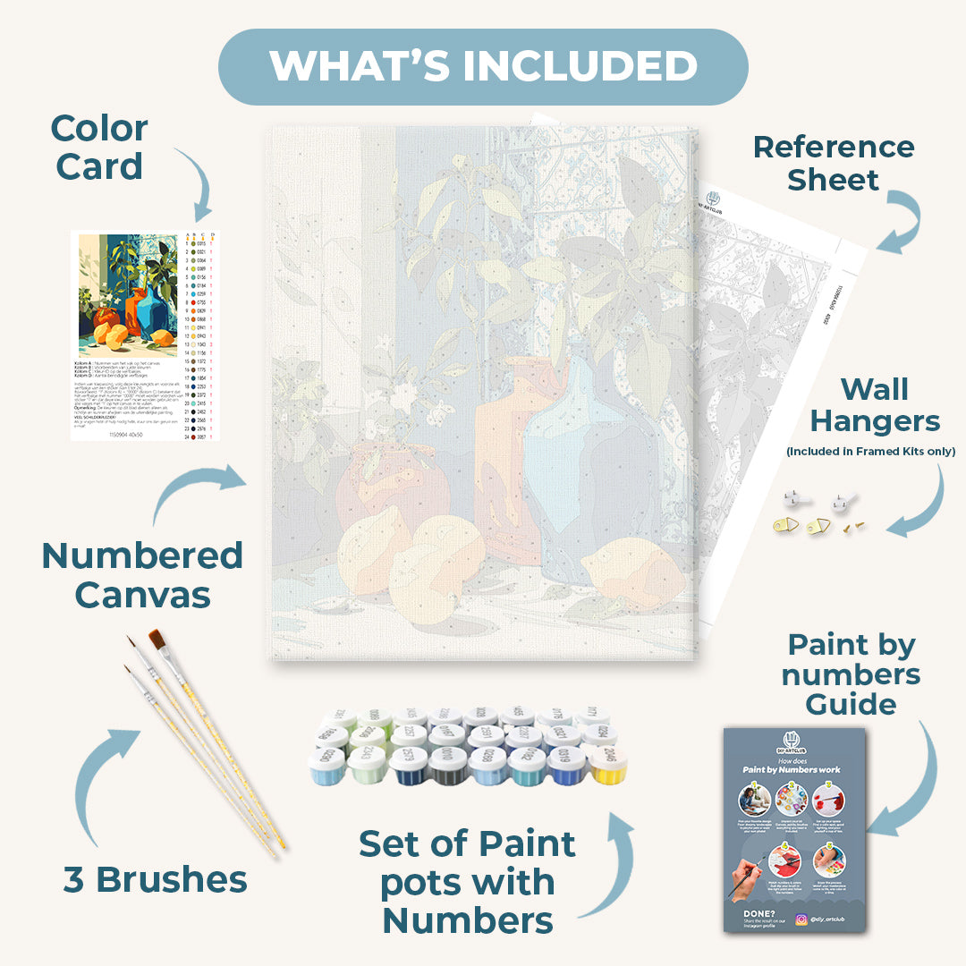 Fresh light | Paint by Number