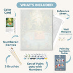 Chilling capybara | Paint by Number