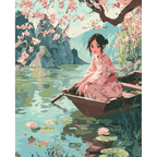 Under the Sakura | Paint by Number