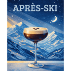 Après-Ski Espresso Martini | Paint by Number