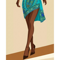 Elegant African Woman | Paint by Number