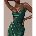 Elegant Lady | Paint by Number