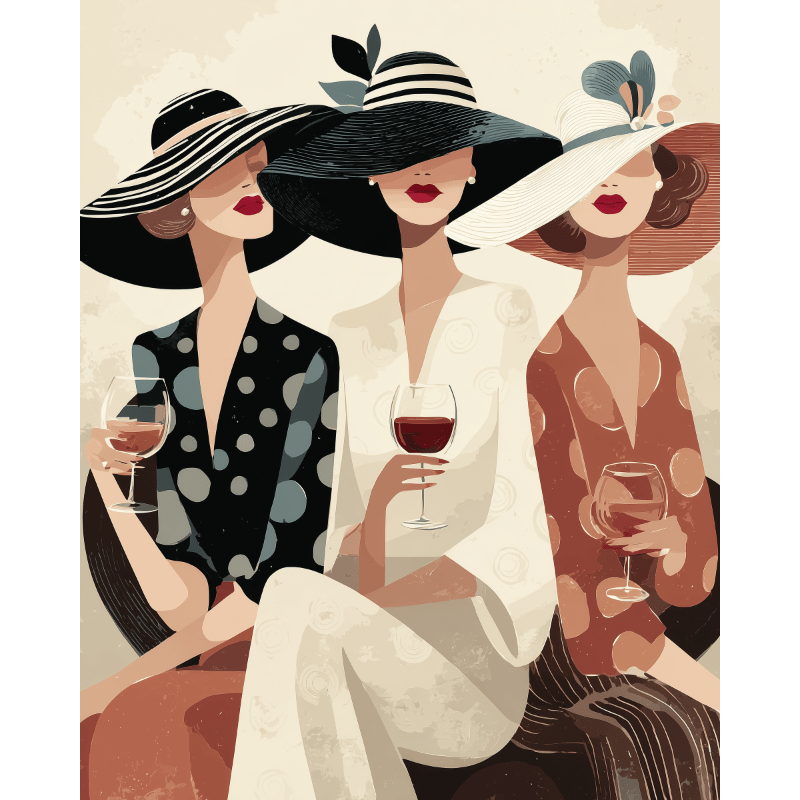 Wine time | Paint by Number