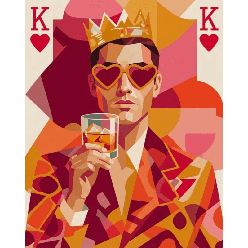 The King | Paint by Number