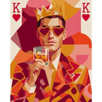 The King | Paint by Number