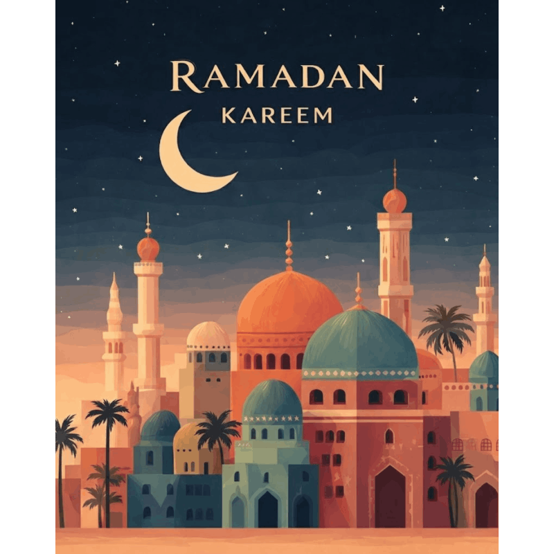 Ramadan Kareem | Paint by Number