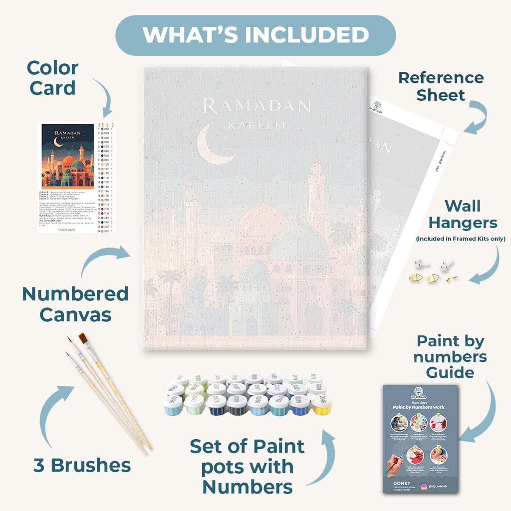 Ramadan Kareem | Paint by Number
