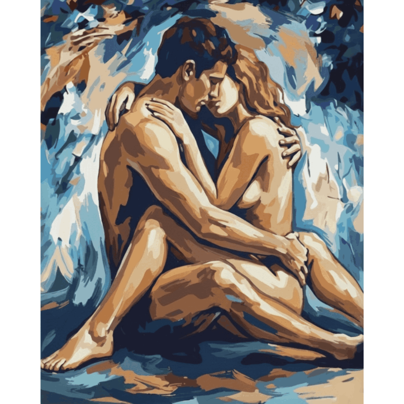 Sensual Lovers | Paint by Number