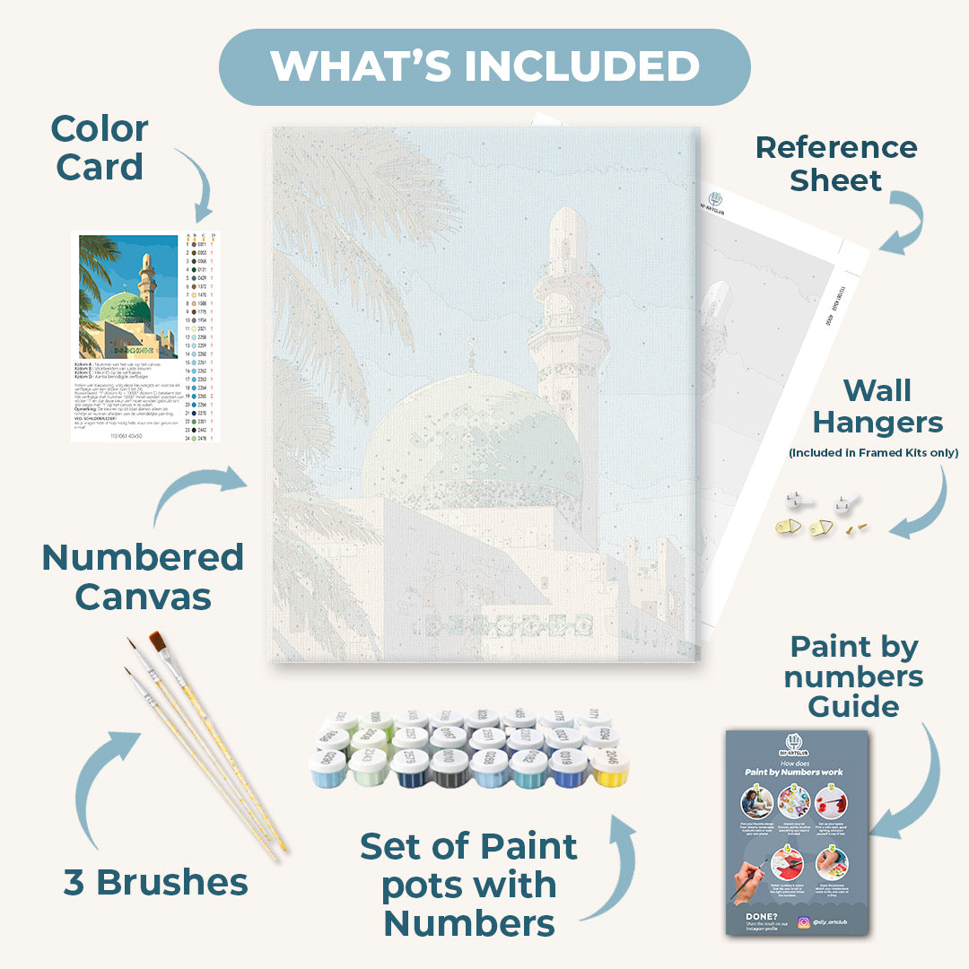 Mosque | Paint by Number