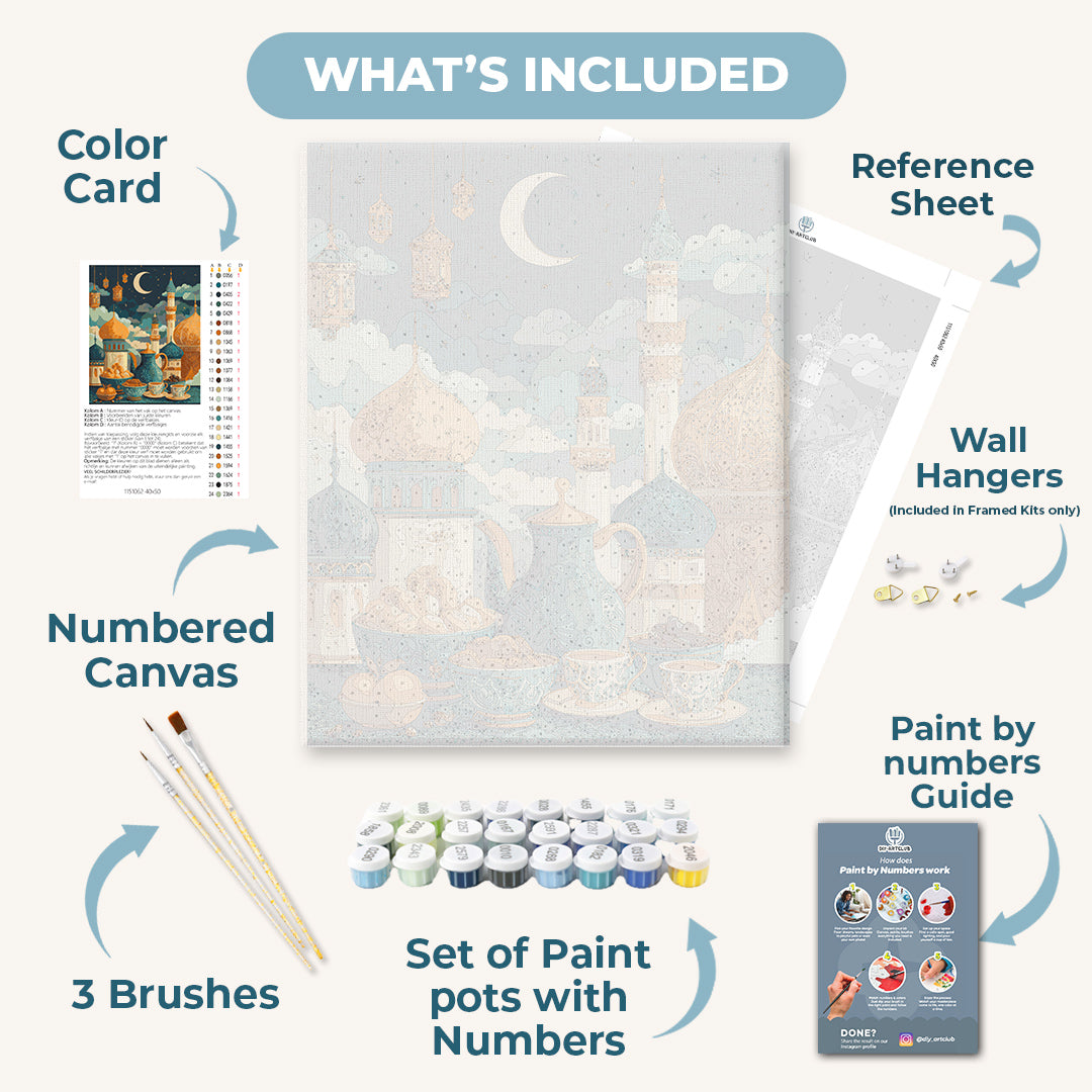 Iftar time | Paint by Number