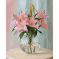 Gentle lilies | Paint by Number