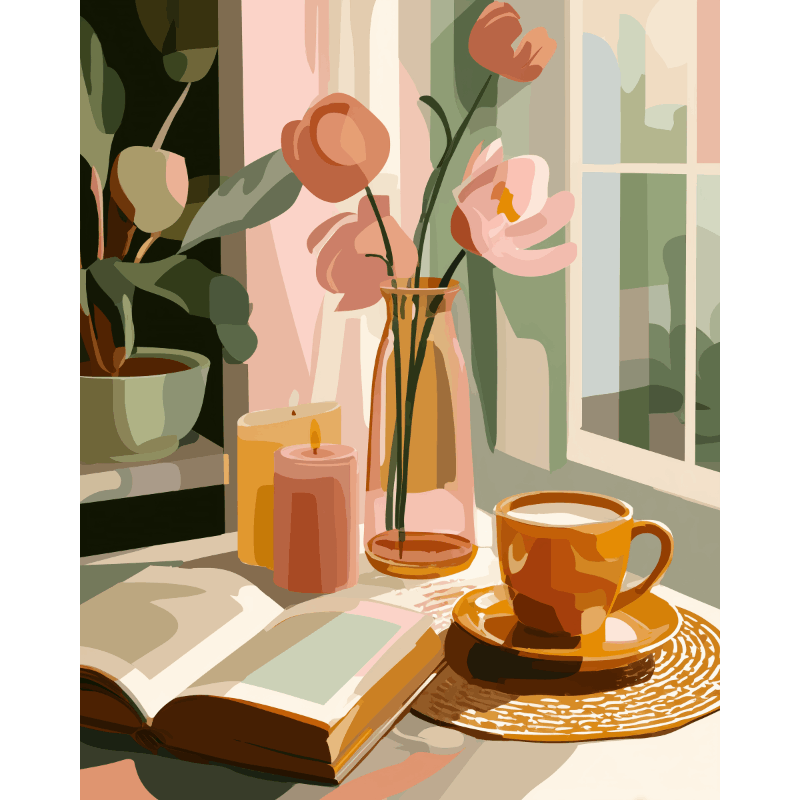 Window light | Paint by Number