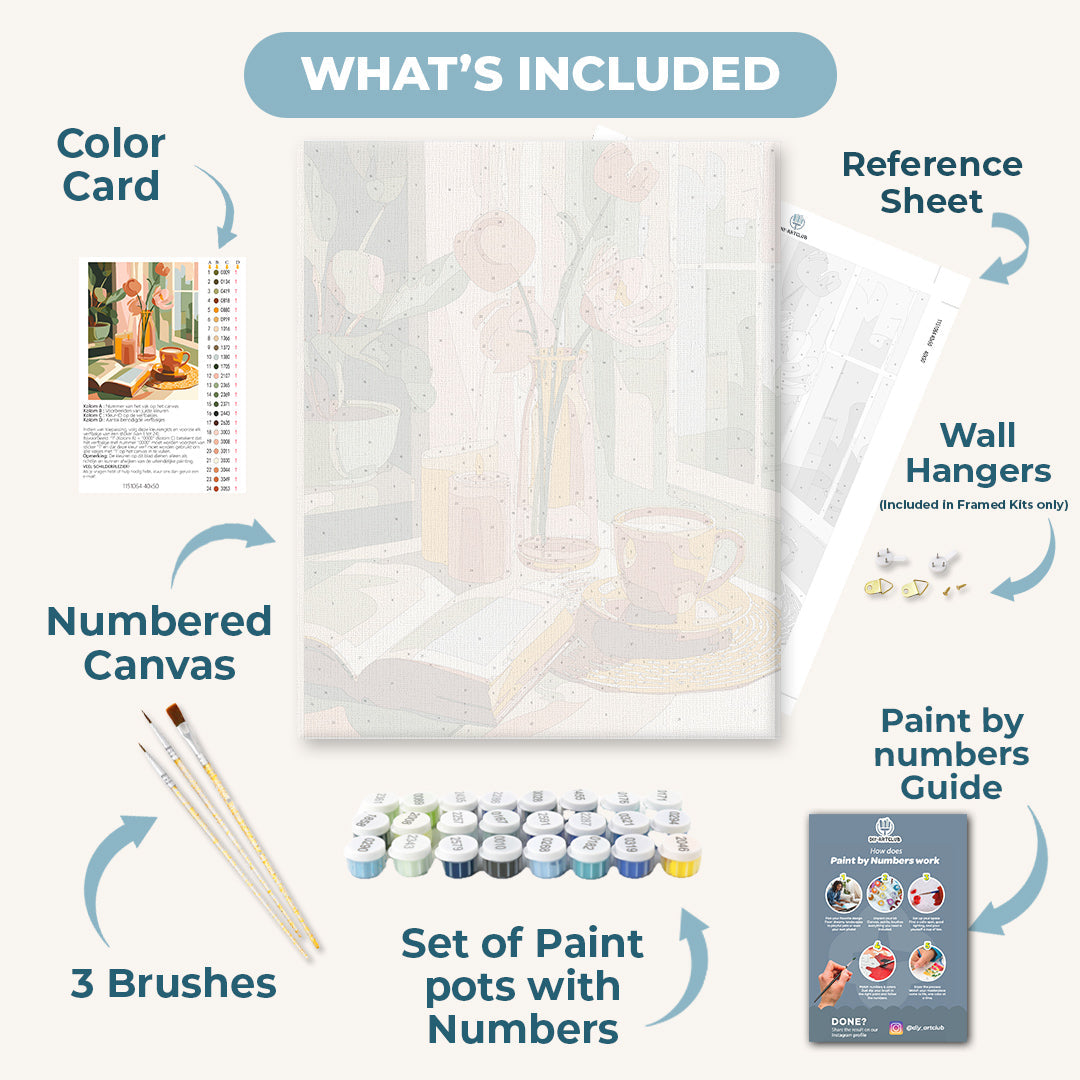 Window light | Paint by Number