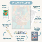 A morning basket | Paint by Number