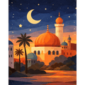 Under the crescent moon | Paint by Number