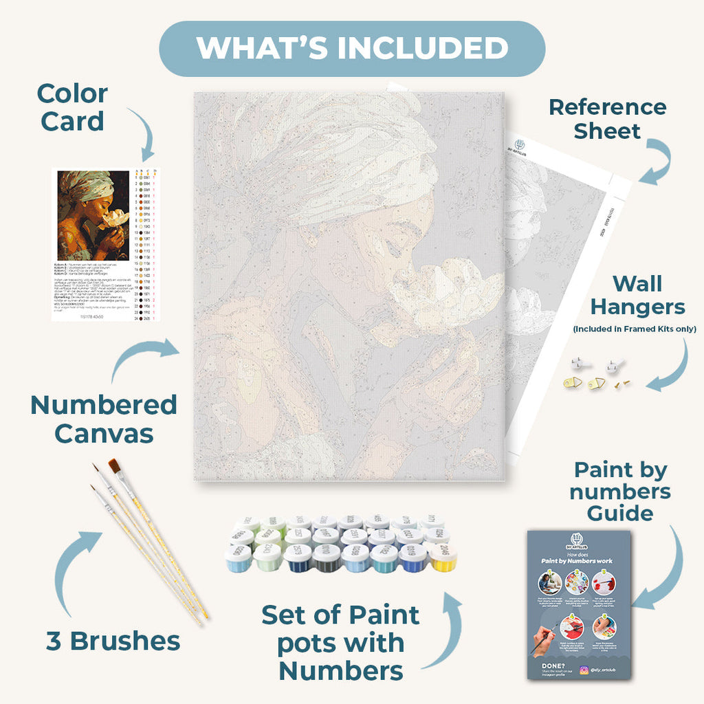 Silent Bloom | Paint by Number