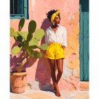 Sunlit Confidence | Paint by Number