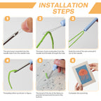 Sea Animals 9 | Mini Punch Needle Kit