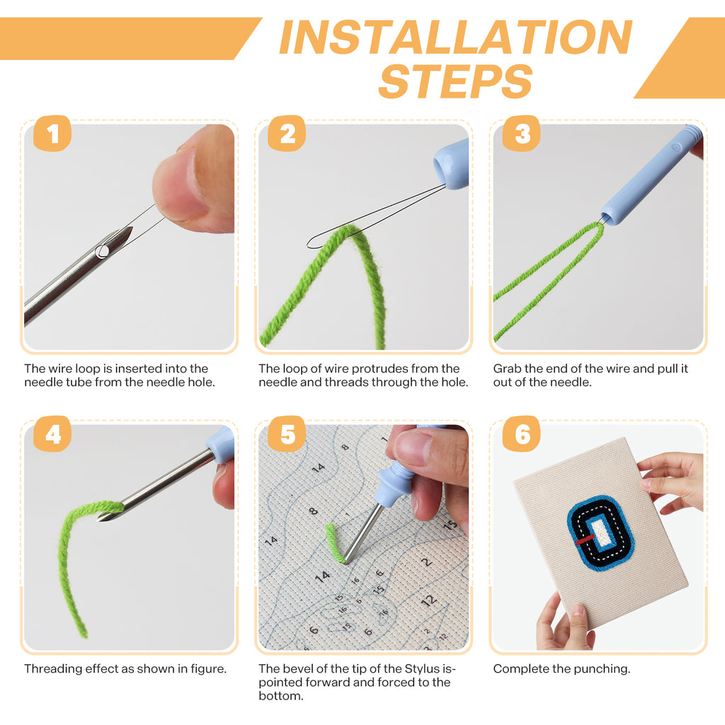 Racing & Tools 5 | Mini Punch Needle Kit