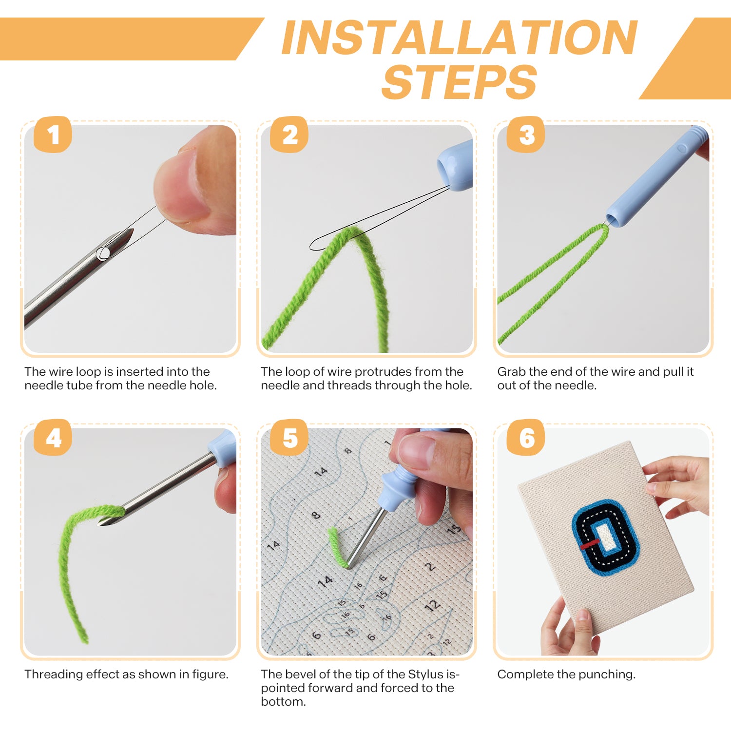 Racing & Tools 5 | Mini Punch Needle Kit